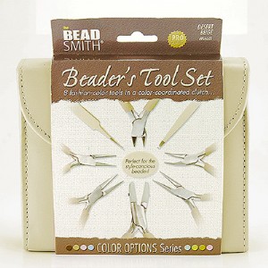 BEADSMITH 全套彩色工具組 - 米色